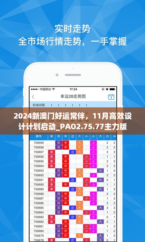 2024新澳門好運(yùn)常伴，11月高效設(shè)計(jì)計(jì)劃啟動(dòng)_PAO2.75.77主力版