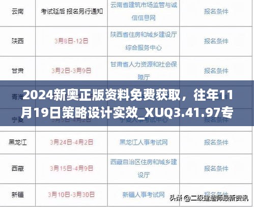 2024新奧正版資料免費(fèi)獲取，往年11月19日策略設(shè)計(jì)實(shí)效_XUQ3.41.97專屬版