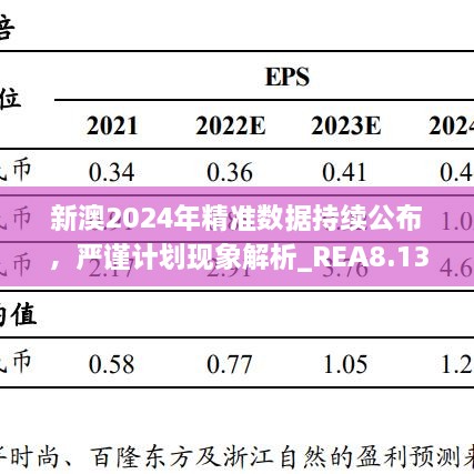 新澳2024年精準(zhǔn)數(shù)據(jù)持續(xù)公布，嚴(yán)謹(jǐn)計(jì)劃現(xiàn)象解析_REA8.13.78極限版