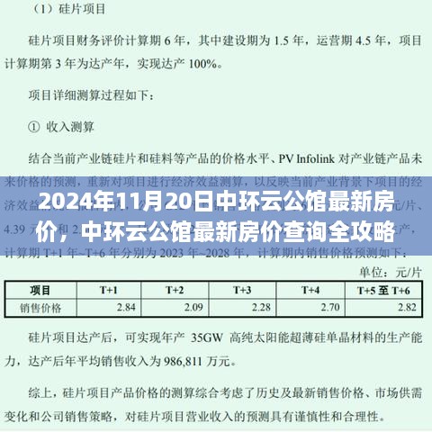 中環(huán)云公館最新房價(jià)全攻略，查詢步驟與房價(jià)走勢分析（2024年11月版）