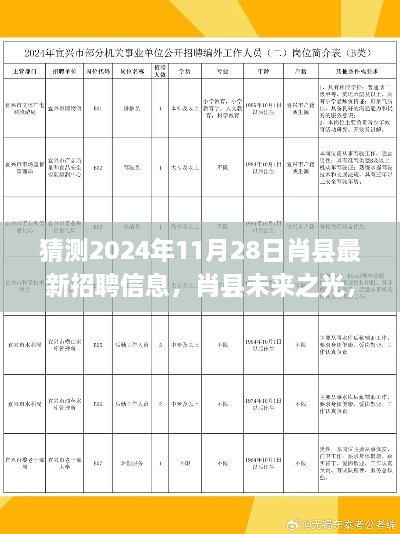 肖縣未來之光，解讀2024年最新招聘趨勢與預(yù)測肖縣最新招聘信息動態(tài)發(fā)布時間猜測（肖縣招聘趨勢分析）