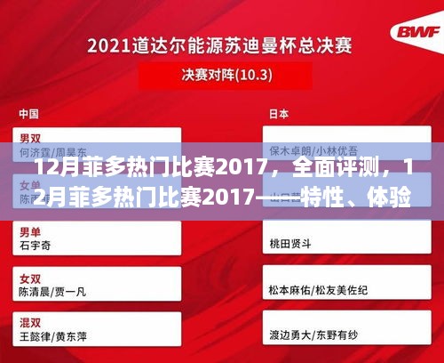 全面評測，菲多熱門比賽2017——特性、體驗(yàn)、競爭分析與用戶群體深度剖析