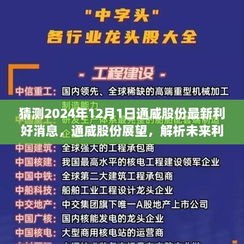 未來(lái)展望，解析通威股份在2024年的利好消息及其背后的力量