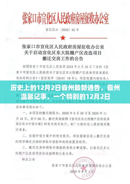 霸州歷史時刻，溫馨記事中的特殊12月2日通告