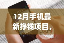 12月手機(jī)掙錢新項目，掌握未來，開啟勵志人生之旅！