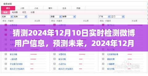 2024年12月10日微博用戶信息實(shí)時(shí)檢測探析，預(yù)測未來的深度洞察