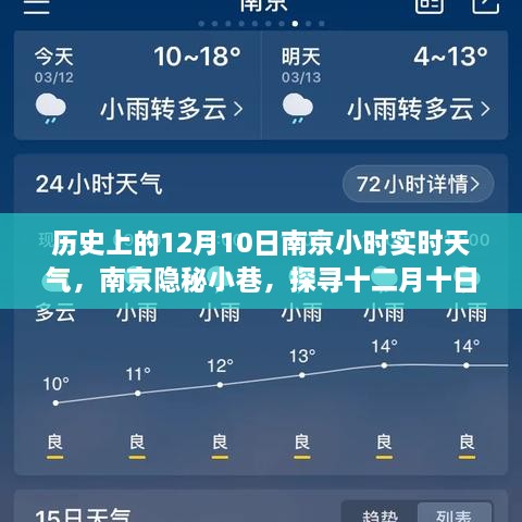 南京隱秘小巷探秘，十二月十日的歷史實時天氣與特色小店風(fēng)情紀(jì)實