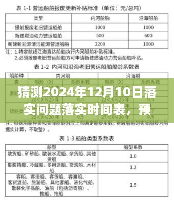 聚焦未來，解讀當(dāng)下——2024年12月10日落實問題時間表全面解析與深度探討產(chǎn)品介紹