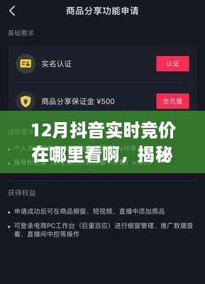 揭秘抖音實(shí)時(shí)競價(jià)新去處，小巷特色小店引領(lǐng)12月競拍新風(fēng)尚！