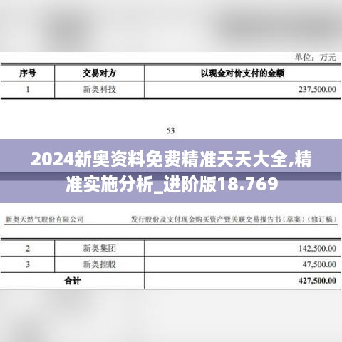 2024新奧資料免費精準天天大全,精準實施分析_進階版18.769