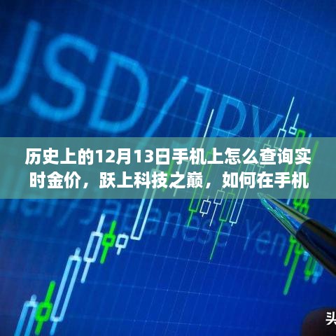 12月13日實時金價查詢指南，掌握科技之巔，手機上實時掌握金價動態(tài)，鑄就自信成就之路