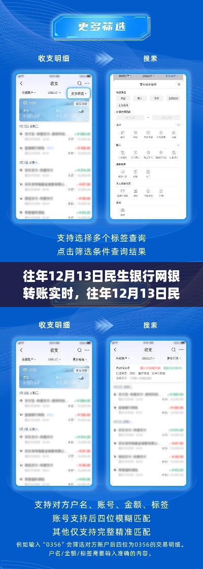 民生銀行網(wǎng)銀轉(zhuǎn)賬實(shí)時(shí)體驗(yàn)，探討往年1月13日的轉(zhuǎn)賬實(shí)時(shí)性及優(yōu)化探討