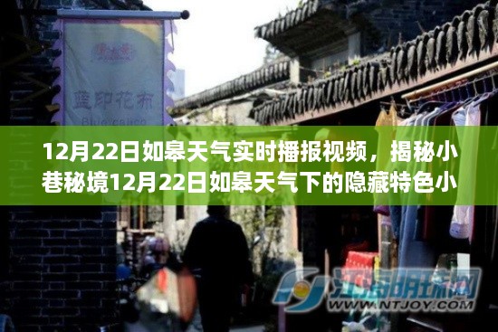 揭秘如皋小巷秘境，特色小店與12月22日天氣實時播報視頻