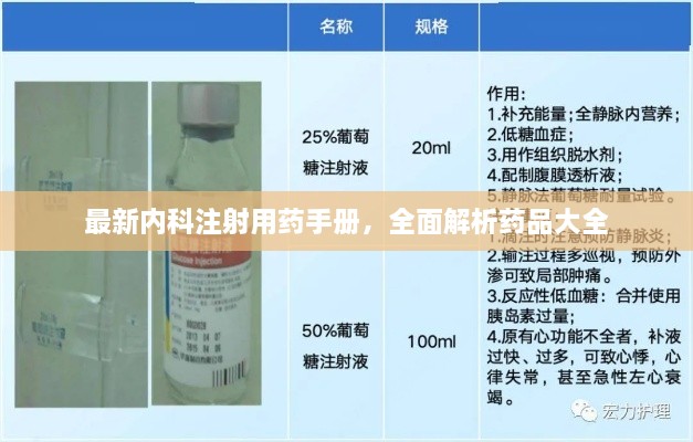 最新內(nèi)科注射用藥手冊(cè)，全面解析藥品大全