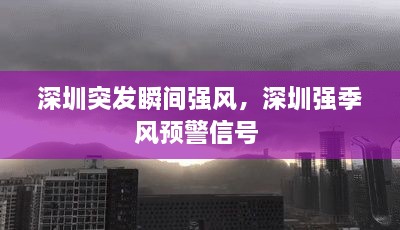 深圳突發(fā)瞬間強(qiáng)風(fēng)，深圳強(qiáng)季風(fēng)預(yù)警信號 