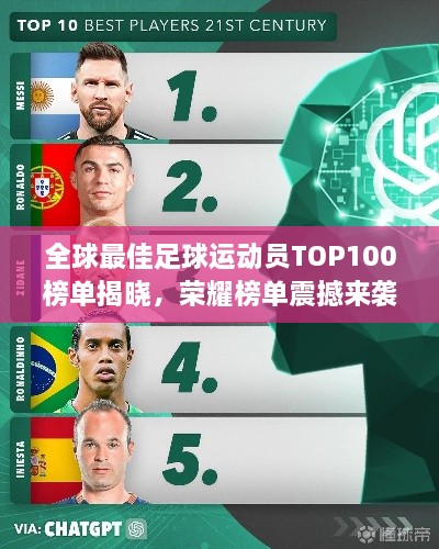 全球最佳足球運動員TOP100榜單揭曉，榮耀榜單震撼來襲！